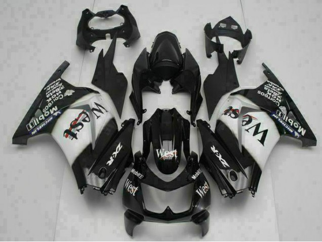 Cheap 2008-2012 Black West Kawasaki EX250 Motorcycle Fairings Kits Cheap 2008-2012 Black West Kawasaki EX250 Motorcycle Fairings Kits