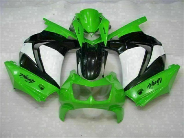 Cheap 2008-2012 Green Black Ninja Kawasaki EX250 Moto Fairings Cheap 2008-2012 Green Black Ninja Kawasaki EX250 Moto Fairings