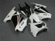 Cheap 2008-2012 White Black Ninja Kawasaki EX250 Replacement Fairings Cheap 2008-2012 White Black Ninja Kawasaki EX250 Replacement Fairings