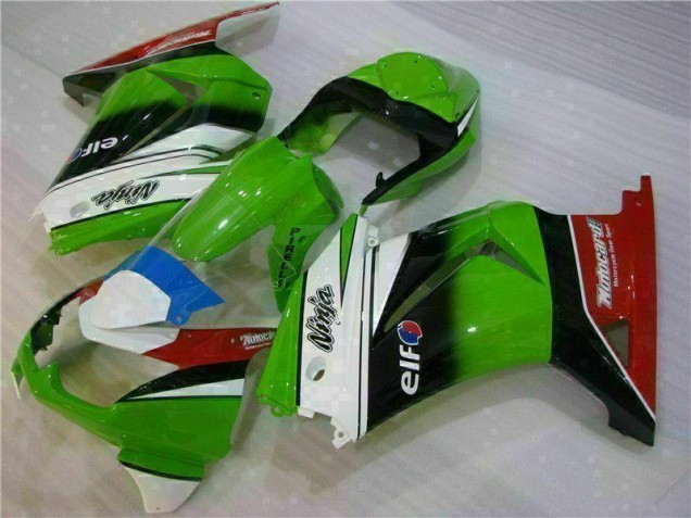 Cheap 2008-2012 White Green Black Ninja Kawasaki EX250 Motorbike Fairing Cheap 2008-2012 White Green Black Ninja Kawasaki EX250 Motorbike Fairing