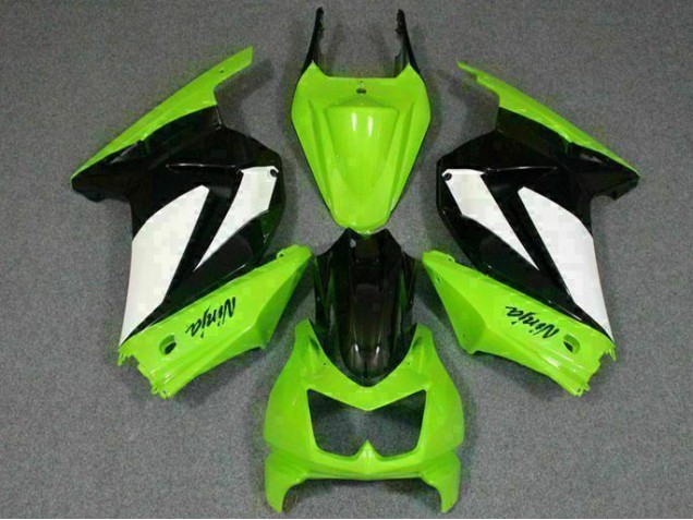 Cheap 2008-2012 Green Black Ninja Kawasaki EX250 Replacement Motorcycle Fairings Cheap 2008-2012 Green Black Ninja Kawasaki EX250 Replacement Motorcycle Fairings