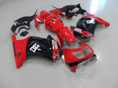 Cheap 2008-2012 Red Black Kawasaki ZX250R Replacement Fairings