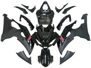 Cheap 2008-2016 Contrast Black R6 Yamaha YZF R6 Bike Fairing Kit