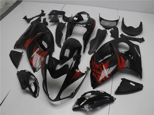 Cheap 2008-2019 Black Red Suzuki GSXR 1300 Hayabusa Motor Bike Fairings Cheap 2008-2019 Black Red Suzuki GSXR 1300 Hayabusa Motor Bike Fairings