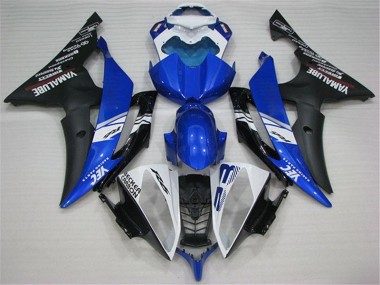 Cheap 2008-2016 White Blue Black Yamaha YZF R6 Motorbike Fairing