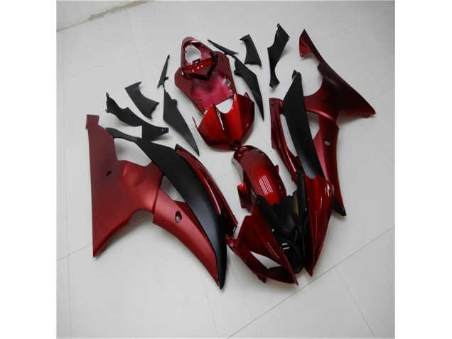 Cheap 2008-2016 Red Black Yamaha YZF R6 Bike Fairing Kit Cheap 2008-2016 Red Black Yamaha YZF R6 Bike Fairing Kit