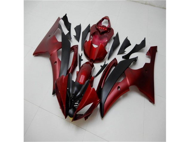 Cheap 2008-2016 Red Black Yamaha YZF R6 Bike Fairing Kit Cheap 2008-2016 Red Black Yamaha YZF R6 Bike Fairing Kit