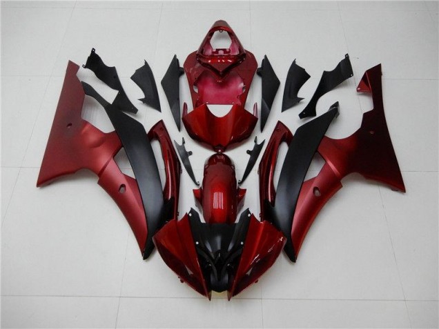 Cheap 2008-2016 Red Black Yamaha YZF R6 Bike Fairing Kit Cheap 2008-2016 Red Black Yamaha YZF R6 Bike Fairing Kit