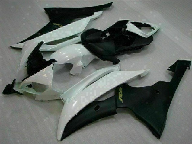 Cheap 2008-2016 White Black Yamaha YZF R6 Motorcycle Fairings & Bodywork Cheap 2008-2016 White Black Yamaha YZF R6 Motorcycle Fairings & Bodywork
