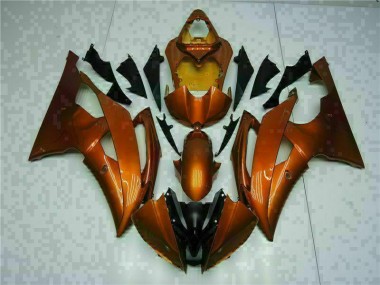 Cheap 2008-2016 Orange Yamaha YZF R6 Bike Fairings