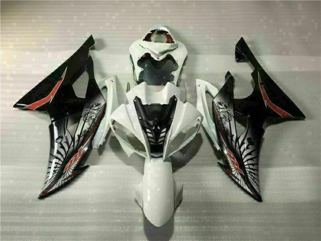 Cheap 2008-2016 White Black Yamaha YZF R6 Bike Fairings Cheap 2008-2016 White Black Yamaha YZF R6 Bike Fairings