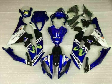 Cheap 2008-2016 White Blue Yamaha YZF R6 Motor Bike Fairings