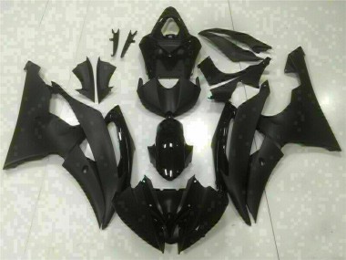 Cheap 2008-2016 Black Yamaha YZF R6 Replacement Motorcycle Fairings