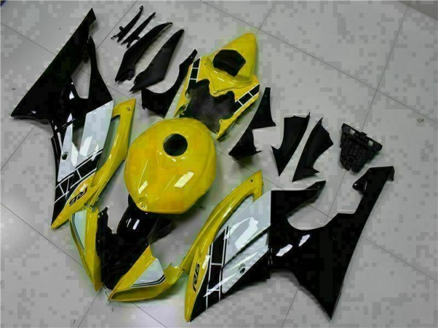 Cheap 2008-2016 Yellow Black Yamaha YZF R6 Motorcycle Fairings Kits Cheap 2008-2016 Yellow Black Yamaha YZF R6 Motorcycle Fairings Kits