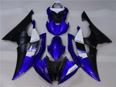 Cheap 2008-2016 Blue Black Yamaha YZF R6 Replacement Fairings