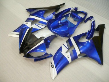 Cheap 2008-2016 Blue White Black Yamaha YZF R6 Bike Fairings & Bodywork