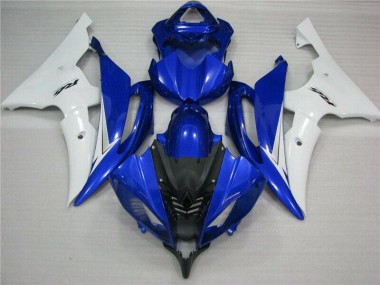 Cheap 2008-2016 Blue White Black Yamaha YZF R6 Bike Fairings