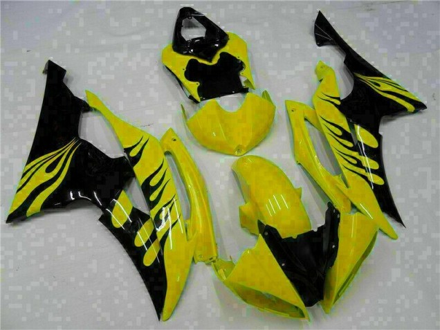 Cheap 2008-2016 Yellow Yamaha YZF R6 Replacement Motorcycle Fairings Cheap 2008-2016 Yellow Yamaha YZF R6 Replacement Motorcycle Fairings