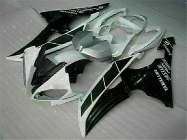 Cheap 2008-2016 White Black Yamaha YZF R6 Motorcycle Fairings