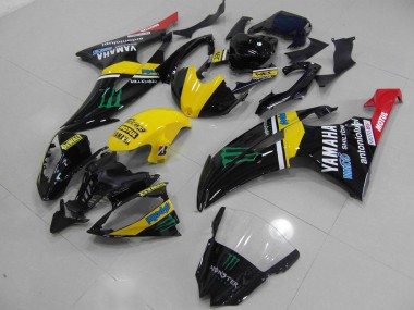 Cheap 2008-2016 Yellow Monster Yamaha YZF R6 Bike Fairings