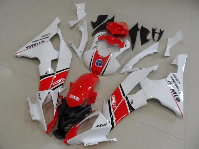 Cheap 2008-2016 Red White OEM Style Yamaha YZF R6 Motorcycle Bodywork Cheap 2008-2016 Red White OEM Style Yamaha YZF R6 Motorcycle Bodywork