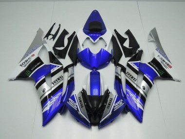 Cheap 2008-2016 Blue White ENEOS Monster Yamaha YZF R6 Motorcycle Fairings Kit