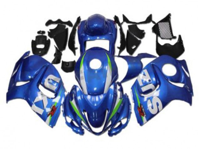 Cheap 2008-2019 Blue White Suzuki GSXR 1300 Hayabusa Motorcyle Fairings & Bodywork Cheap 2008-2019 Blue White Suzuki GSXR 1300 Hayabusa Motorcyle Fairings & Bodywork
