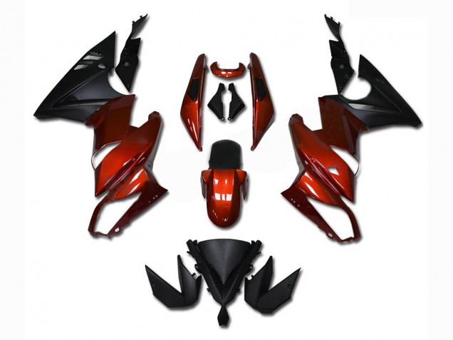 Cheap 2009-2011 Red Kawasaki EX650 Bike Fairing Cheap 2009-2011 Red Kawasaki EX650 Bike Fairing