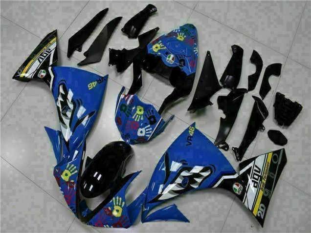 Cheap 2009-2011 Blue Yamaha YZF R1 Bike Fairings Cheap 2009-2011 Blue Yamaha YZF R1 Bike Fairings