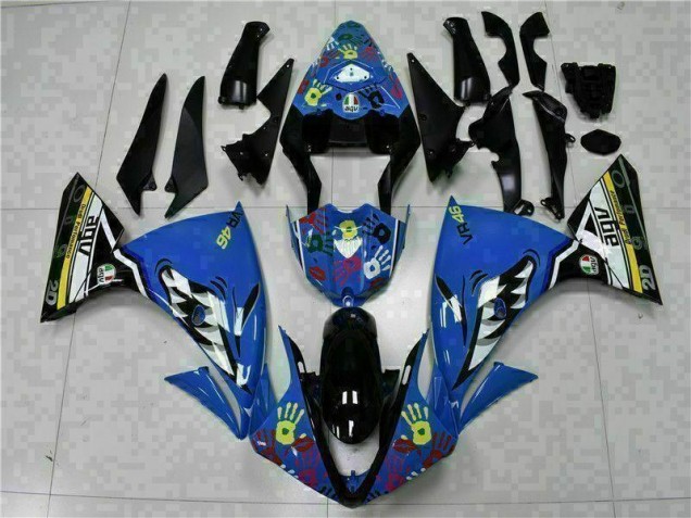 Cheap 2009-2011 Blue Yamaha YZF R1 Bike Fairings Cheap 2009-2011 Blue Yamaha YZF R1 Bike Fairings