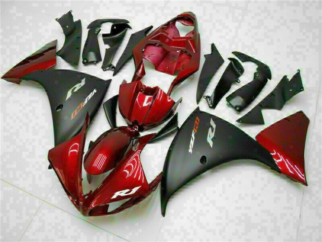 Cheap 2009-2011 Red Black Yamaha YZF R1 Motorbike Fairing Kits Cheap 2009-2011 Red Black Yamaha YZF R1 Motorbike Fairing Kits