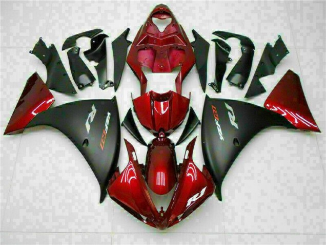 Cheap 2009-2011 Red Black Yamaha YZF R1 Motorbike Fairing Kits Cheap 2009-2011 Red Black Yamaha YZF R1 Motorbike Fairing Kits