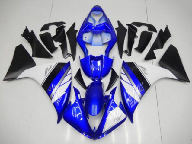Cheap 2009-2011 Blue White Black Yamaha YZF R1 Bike Fairing Cheap 2009-2011 Blue White Black Yamaha YZF R1 Bike Fairing
