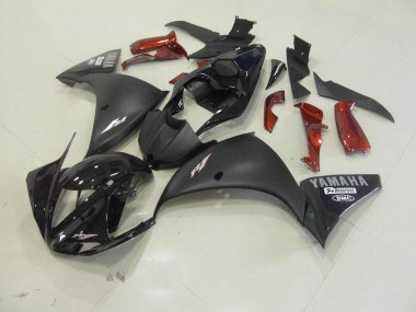 Cheap 2009-2011 Matte Black Yamaha YZF R1 Motorbike Fairing