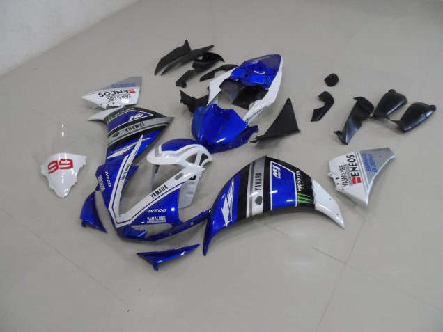 Cheap 2009-2011 Blue White Yamaha YZF R1 Bike Fairing Kit Cheap 2009-2011 Blue White Yamaha YZF R1 Bike Fairing Kit