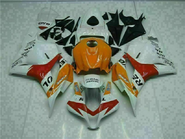 Cheap 2009-2012 White Orange Repsol Honda CBR600RR Motorcylce Fairings Cheap 2009-2012 White Orange Repsol Honda CBR600RR Motorcylce Fairings