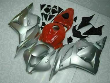 Cheap 2009-2012 Silver Honda CBR600RR Bike Fairings
