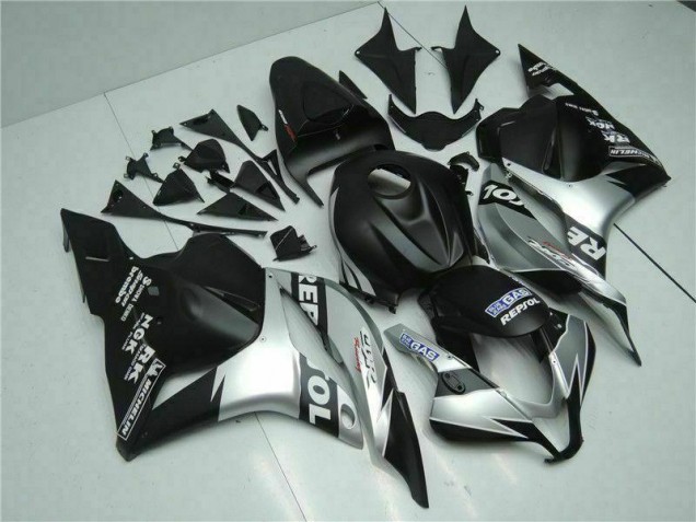 Cheap 2009-2012 Black Silver Repsol Honda CBR600RR Motorcycle Fairings Kits Cheap 2009-2012 Black Silver Repsol Honda CBR600RR Motorcycle Fairings Kits