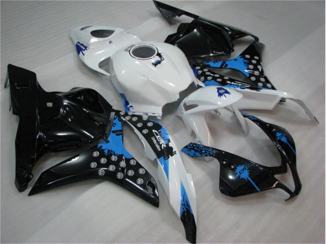 Cheap 2009-2012 Black White Blue Honda CBR600RR Motor Fairings Cheap 2009-2012 Black White Blue Honda CBR600RR Motor Fairings
