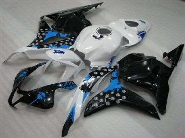 Cheap 2009-2012 Black White Blue Honda CBR600RR Motor Fairings