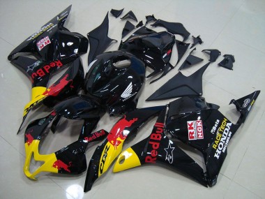 Cheap 2009-2012 Black Red Bull Honda CBR600RR Replacement Fairings