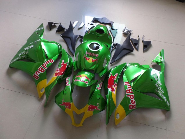 Cheap 2009-2012 Green Red Bull Honda CBR600RR Motorcycle Bodywork Cheap 2009-2012 Green Red Bull Honda CBR600RR Motorcycle Bodywork