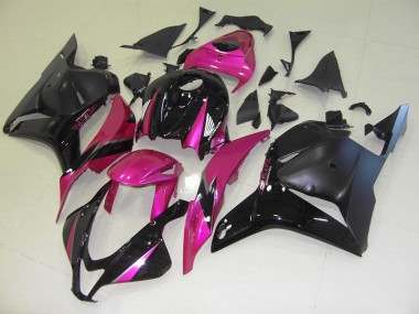 Cheap 2009-2012 Pink Black Honda CBR600RR Motorcycle Fairings Kit