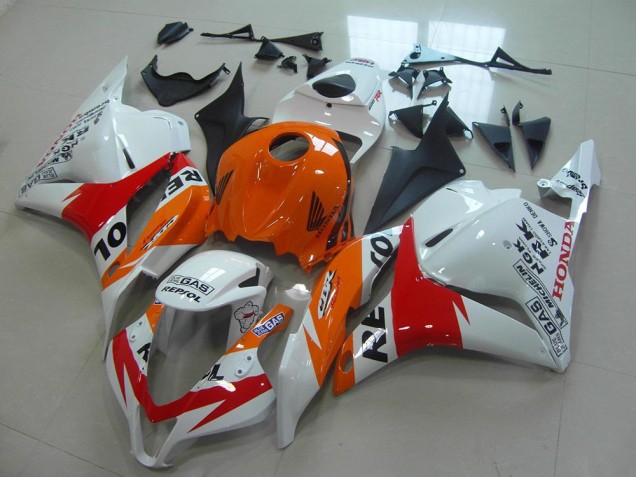 Cheap 2009-2012 White New Repsol Honda CBR600RR Replacement Motorcycle Fairings Cheap 2009-2012 White New Repsol Honda CBR600RR Replacement Motorcycle Fairings