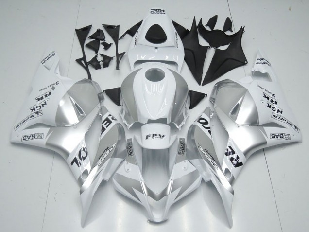 Cheap 2009-2012 White Silver Repsol Honda CBR600RR Bike Fairing Kit Cheap 2009-2012 White Silver Repsol Honda CBR600RR Bike Fairing Kit