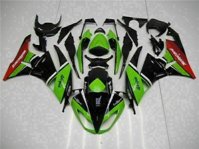 Cheap 2009-2012 Green Black Red Kawasaki ZX6R Bike Fairing Cheap 2009-2012 Green Black Red Kawasaki ZX6R Bike Fairing