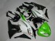 Cheap 2009-2012 Green Black White 25 Kawasaki ZX6R Bike Fairings Cheap 2009-2012 Green Black White 25 Kawasaki ZX6R Bike Fairings