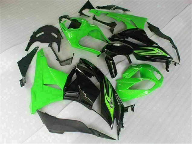 Cheap 2009-2012 Green Black Kawasaki ZX6R Motorbike Fairing Cheap 2009-2012 Green Black Kawasaki ZX6R Motorbike Fairing