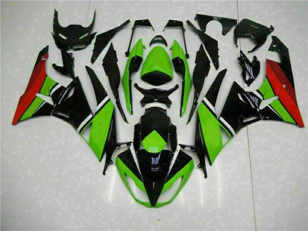 Cheap 2009-2012 Black Green Red Kawasaki ZX6R Bike Fairing Kit Cheap 2009-2012 Black Green Red Kawasaki ZX6R Bike Fairing Kit