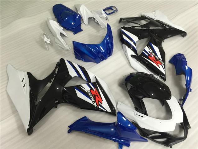 Cheap 2009-2016 White Blue Black Suzuki GSXR1000 Motorbike Fairings Cheap 2009-2016 White Blue Black Suzuki GSXR1000 Motorbike Fairings